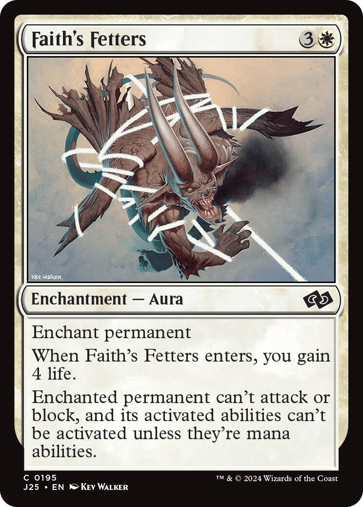 Faith’s Fetters (195) [J25] - MTG Single