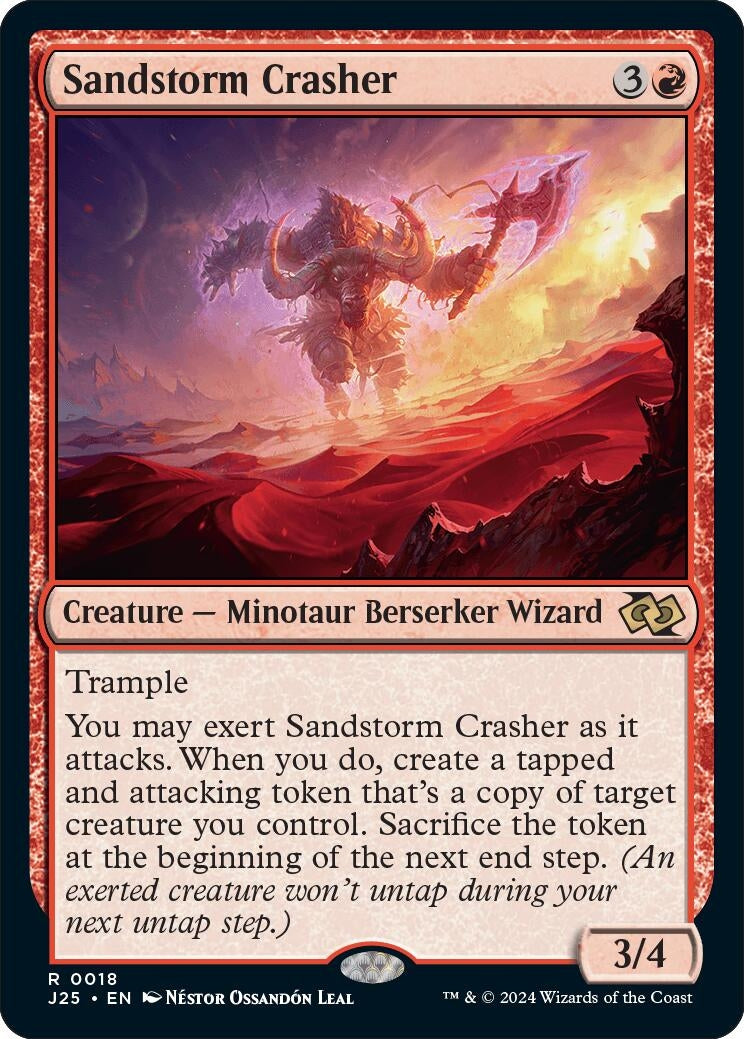 Sandstorm Crasher (18) [J25] - MTG Single