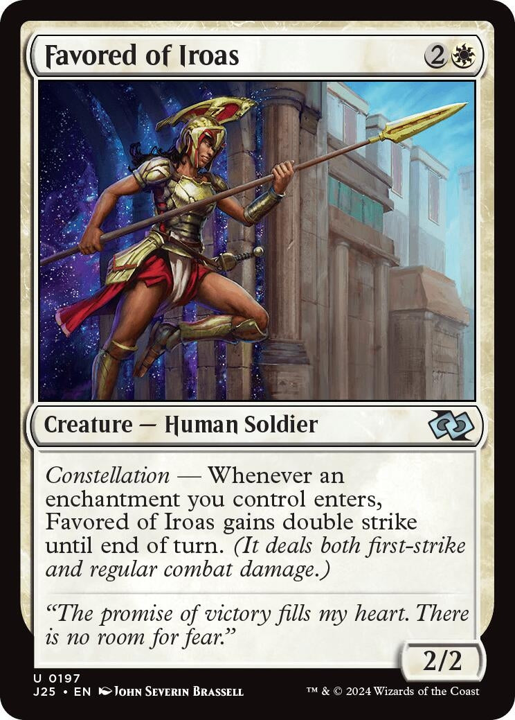 Favored of Iroas (197) [J25] - MTG Single