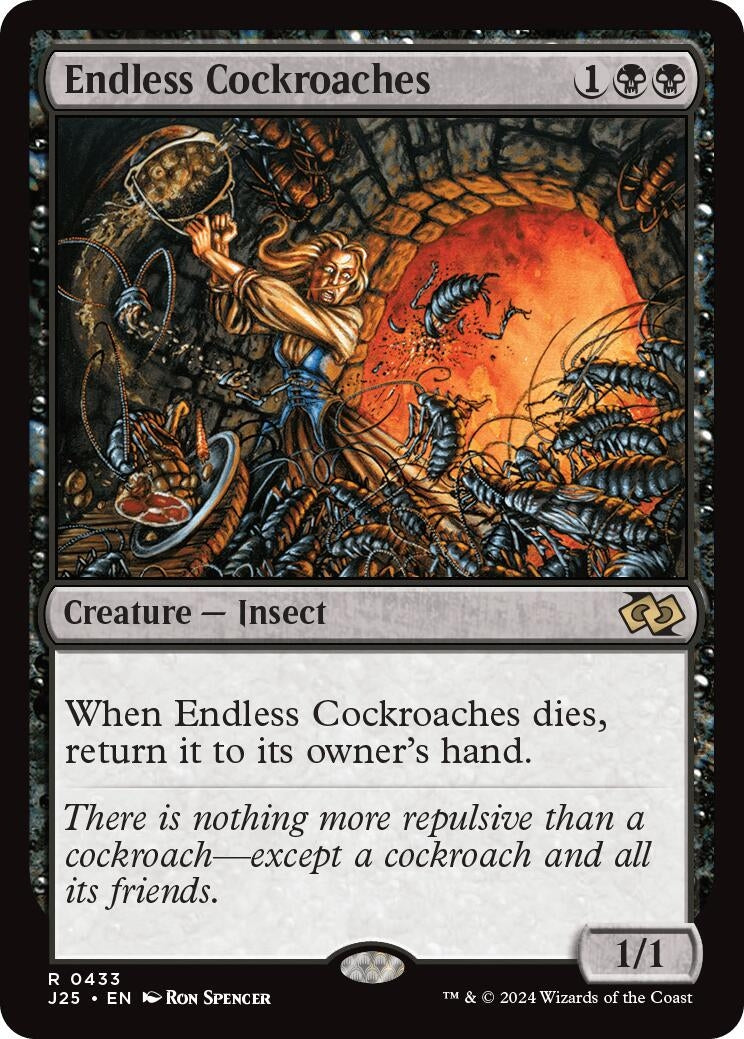 Endless Cockroaches (433) [J25] - MTG Single