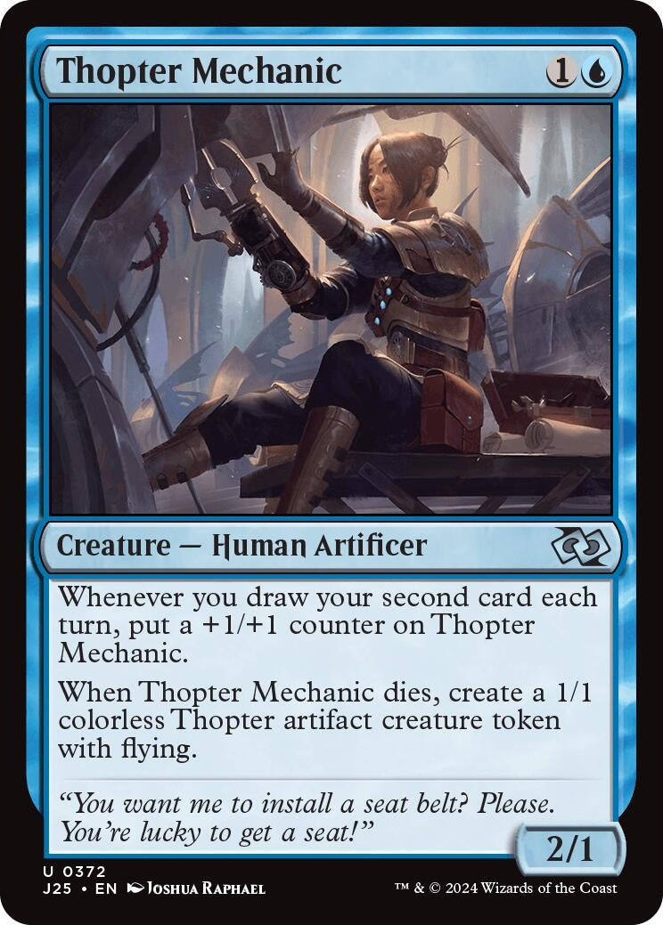 Thopter Mechanic (372) [J25] - MTG Single