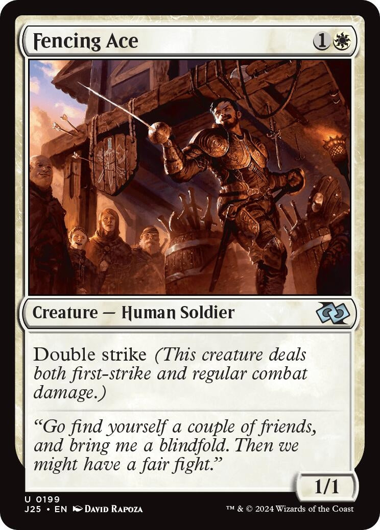 Fencing Ace (199) [J25] - MTG Single