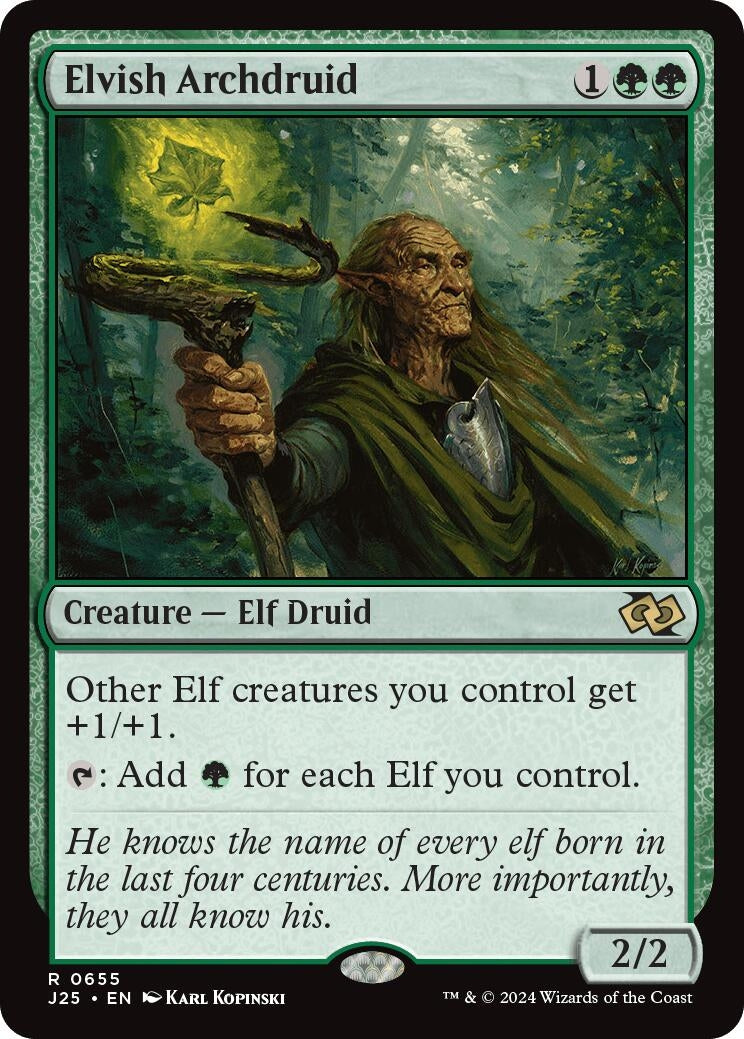 Elvish Archdruid (655) [J25] - MTG Single