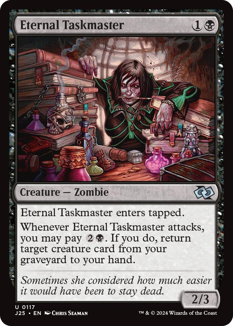 Eternal Taskmaster (117) [J25] - MTG Single