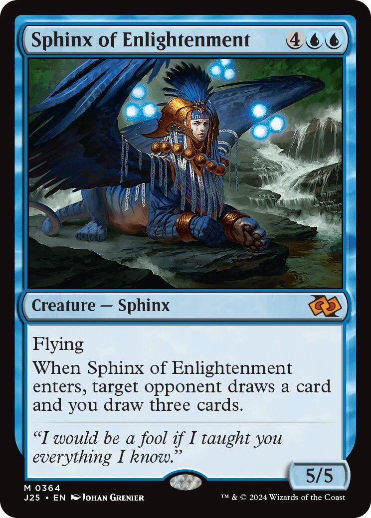 Sphinx of Enlightenment (364) [J25] - MTG Single