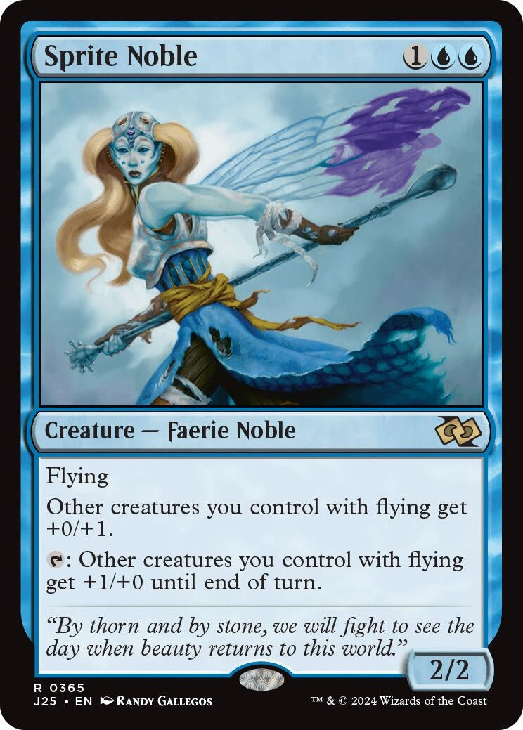 Sprite Noble (365) [J25] - MTG Single