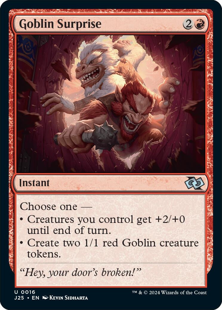 Goblin Surprise (16) [J25] - MTG Single