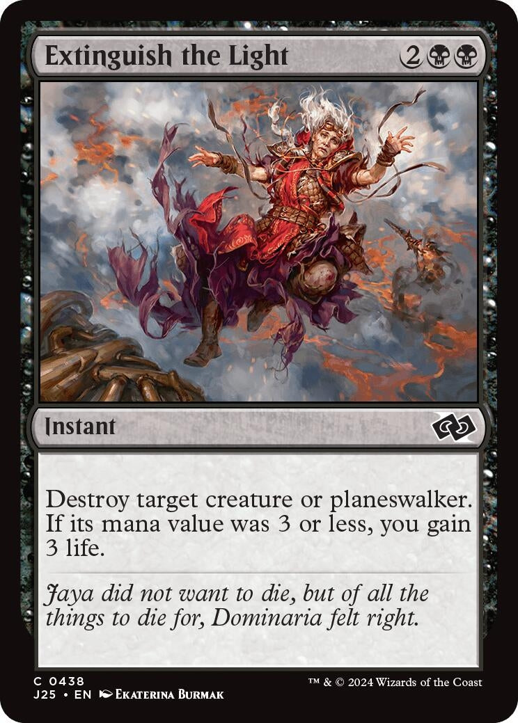 Extinguish the Light (438) [J25] - MTG Single