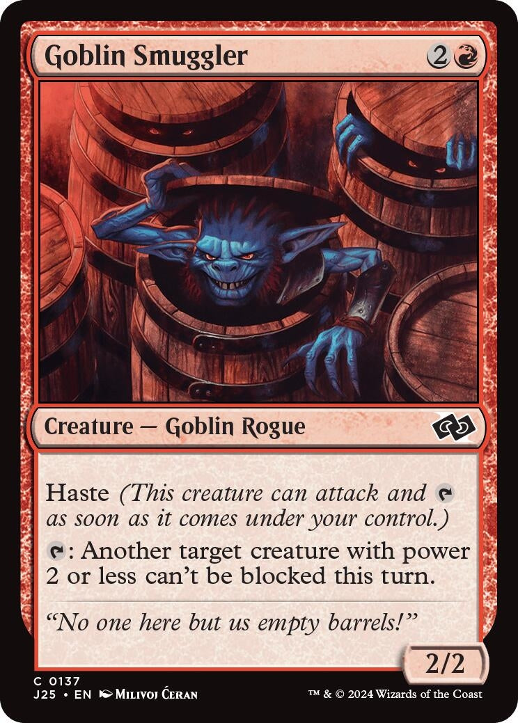 Goblin Smuggler (137) [J25] - MTG Single