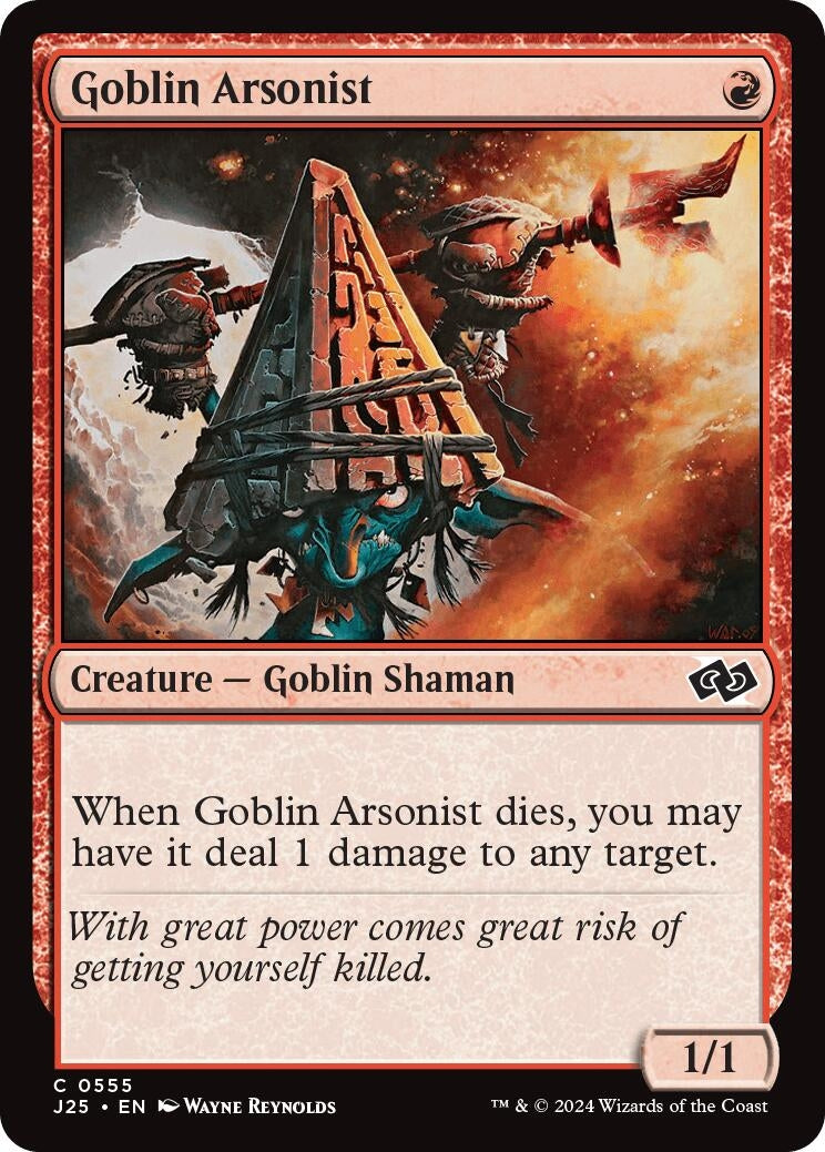 Goblin Arsonist (555) [J25] - MTG Single