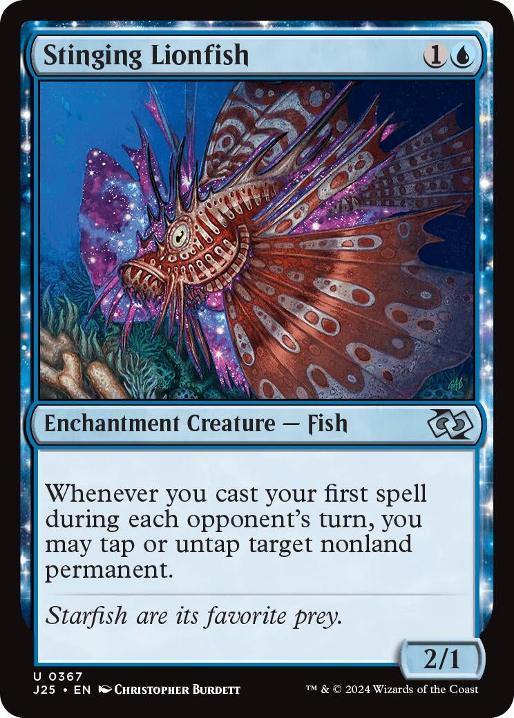 Stinging Lionfish (367) [J25] - MTG Single