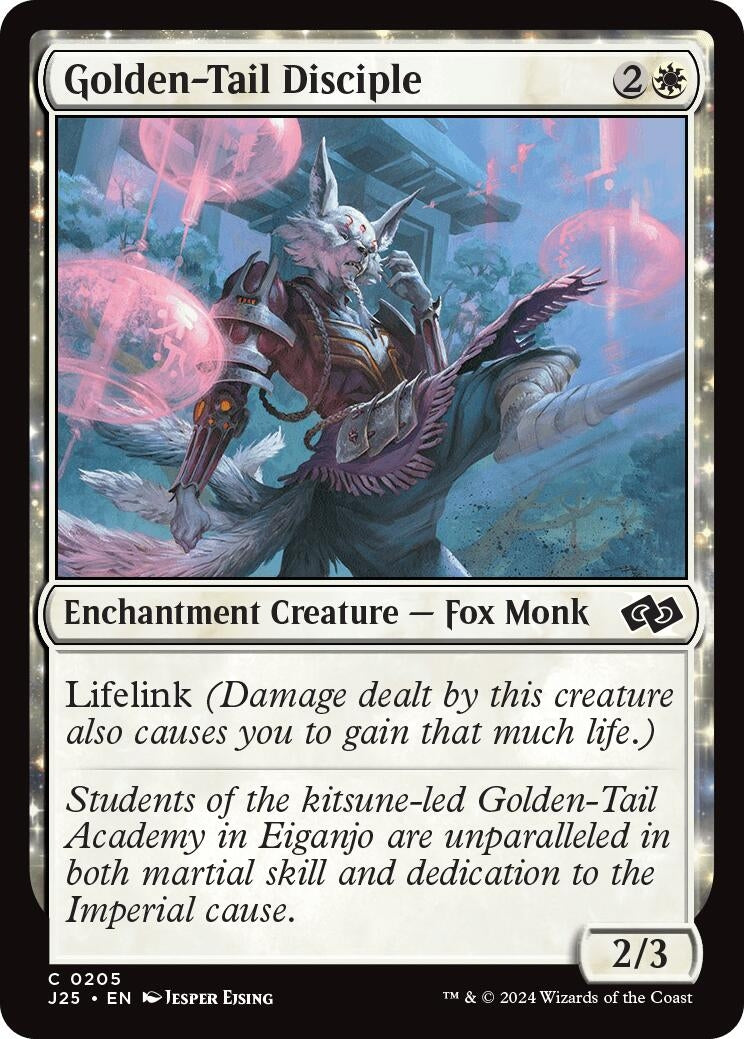 Golden-Tail Disciple (205) [J25] - MTG Single