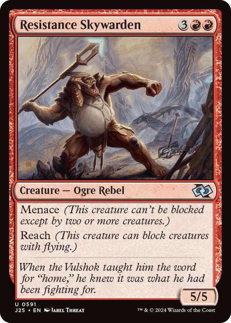 Resistance Skywarden (591) [J25] - MTG Single
