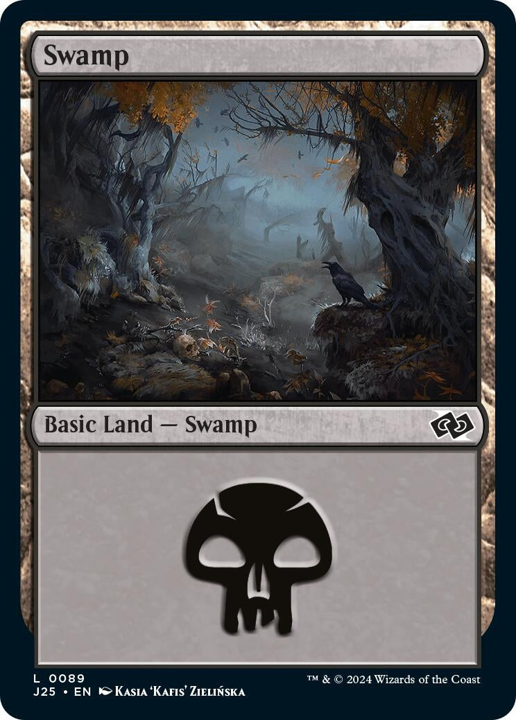 Swamp (89) (89) [J25] - MTG Single