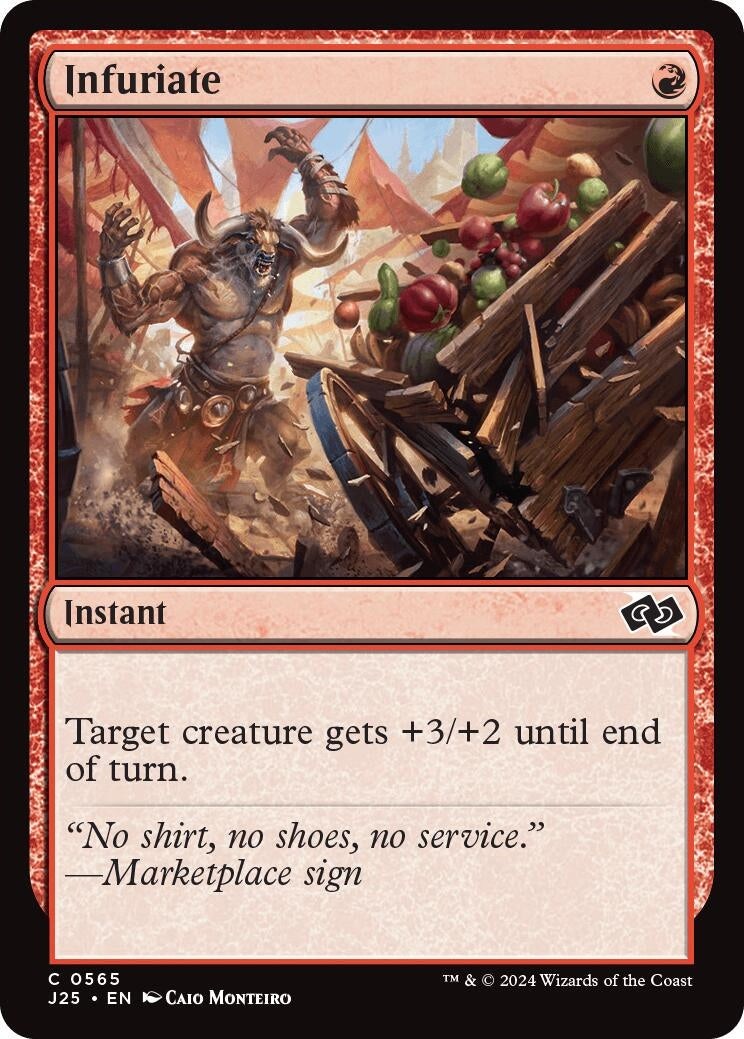 Infuriate (565) [J25] - MTG Single