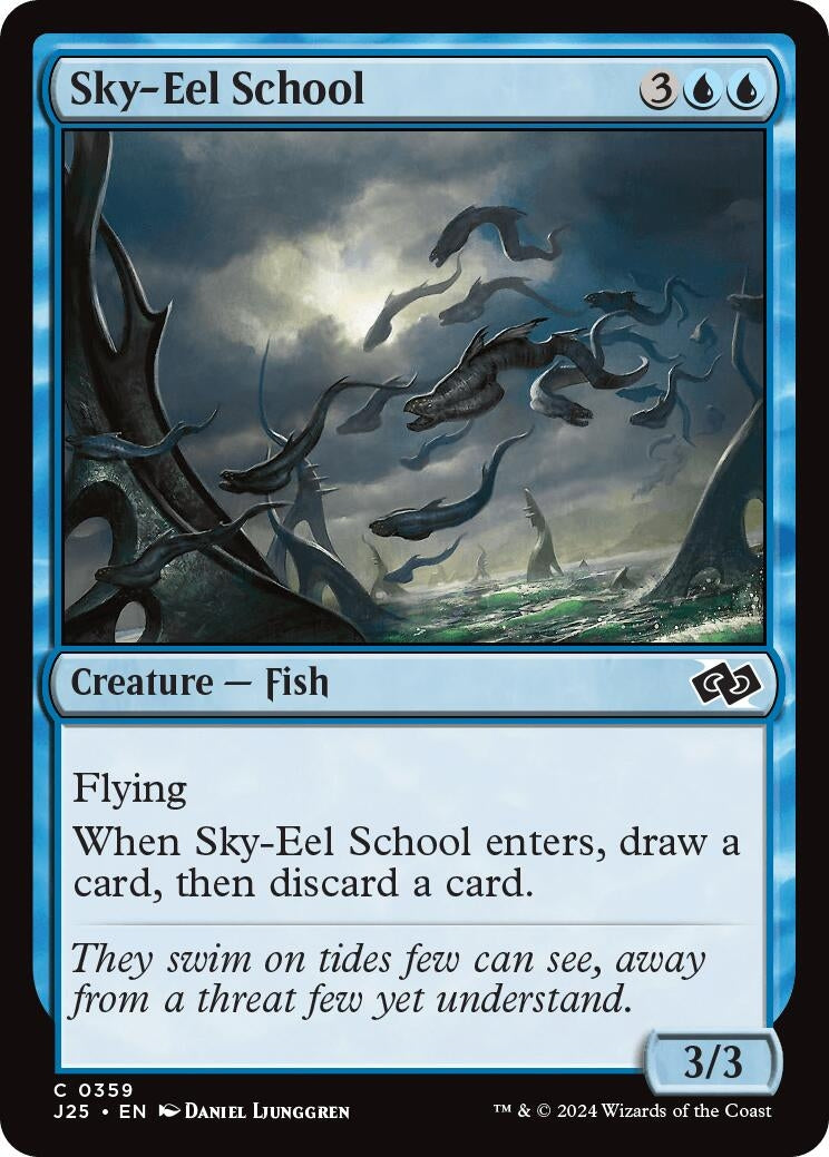 Sky-Eel School (359) [J25] - MTG Single