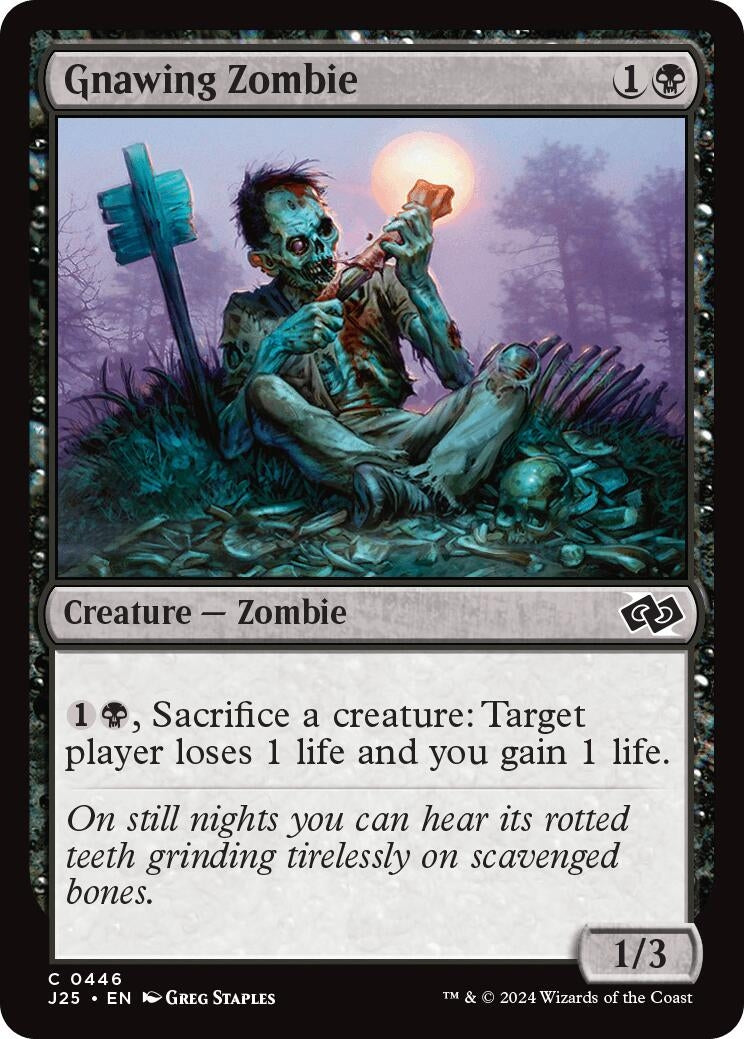 Gnawing Zombie (446) [J25] - MTG Single