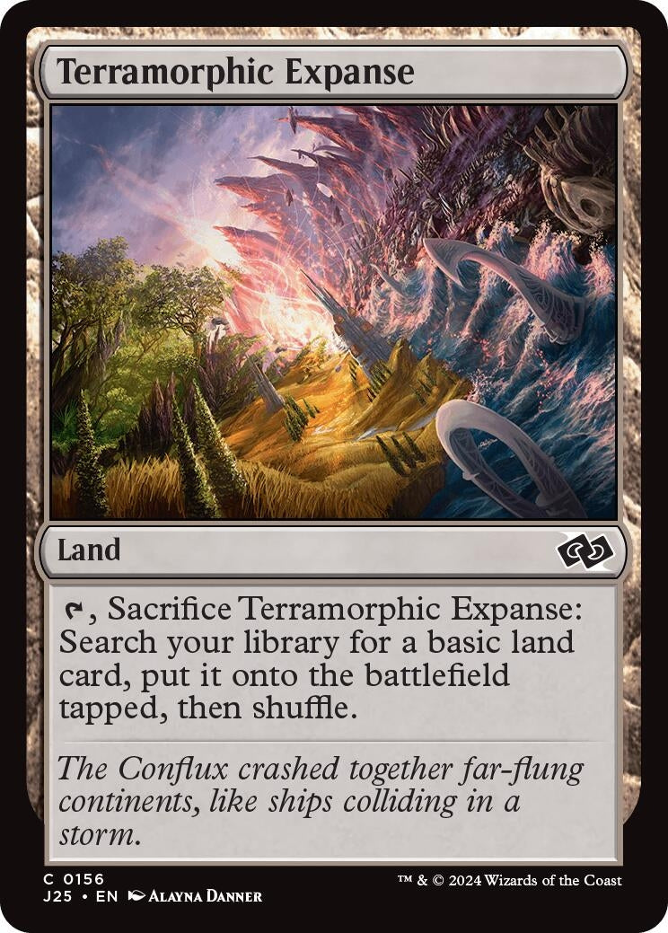 Terramorphic Expanse (156) [J25] - MTG Single