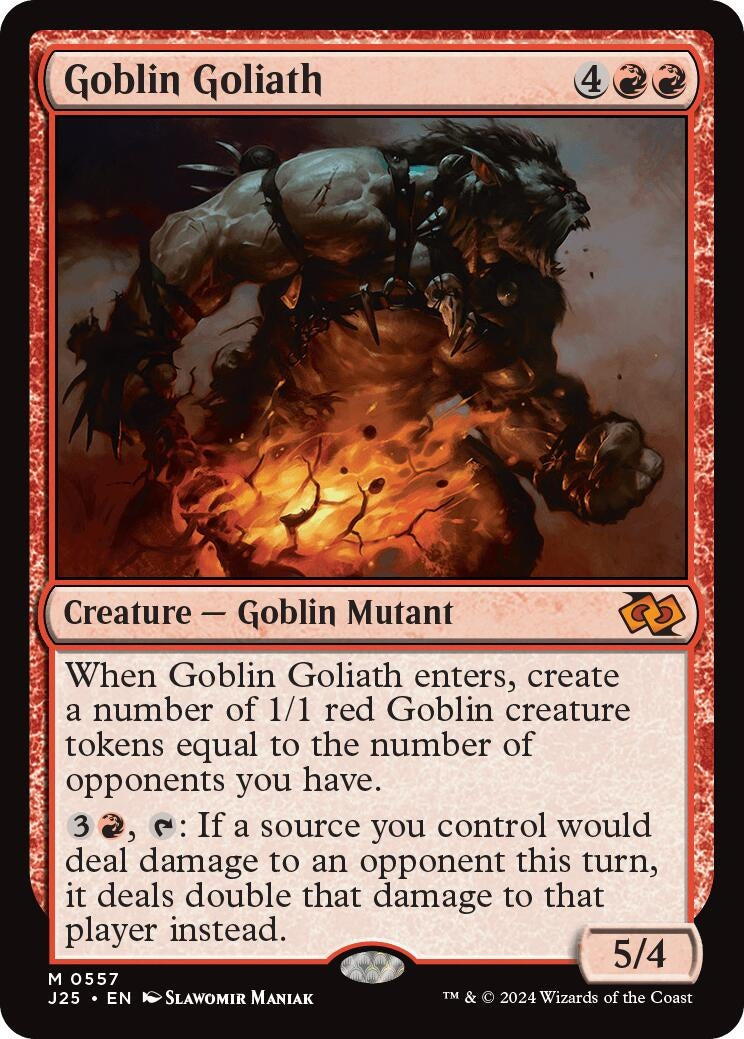 Goblin Goliath (557) [J25] - MTG Single