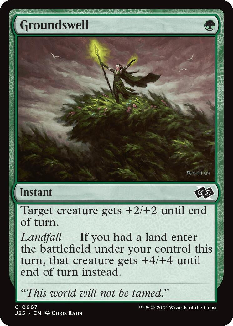 Groundswell (667) [J25] - MTG Single