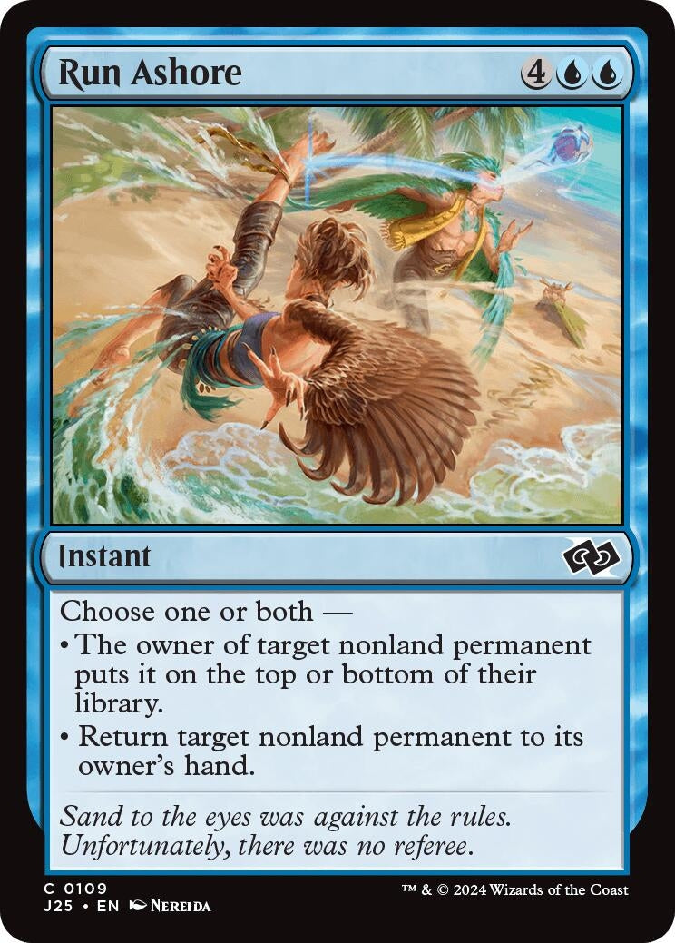 Run Ashore (109) [J25] - MTG Single