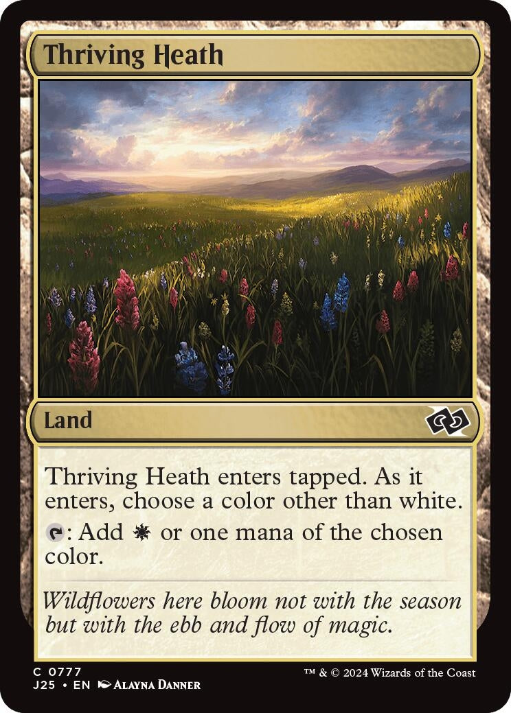 Thriving Heath (777) [J25] - MTG Single