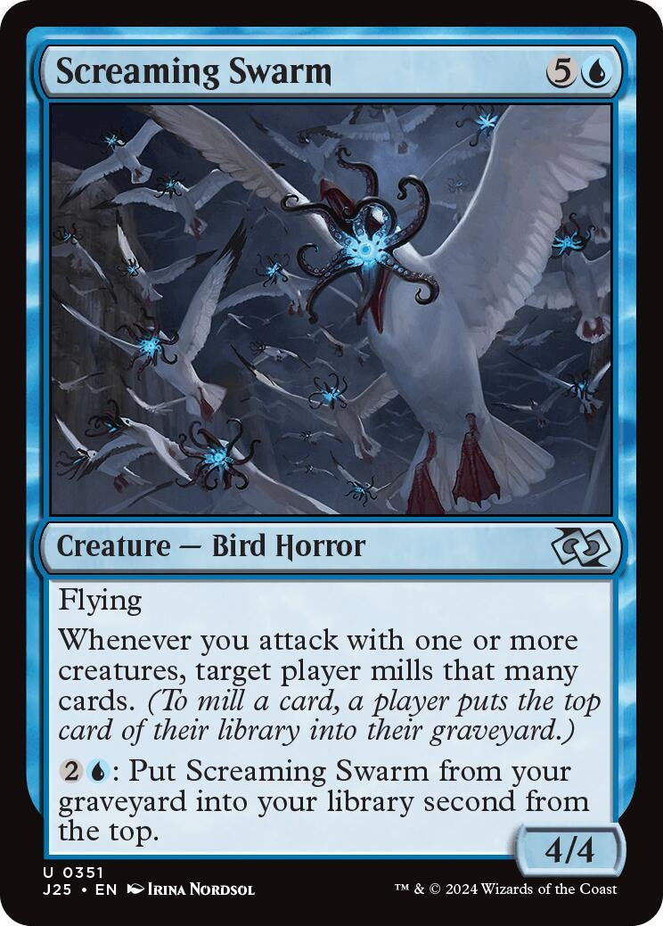 Screaming Swarm (351) [J25] - MTG Single