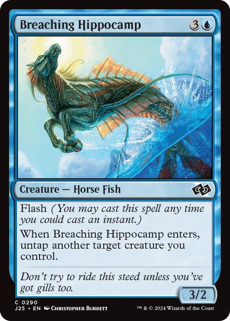 Breaching Hippocamp (290) [J25] - MTG Single