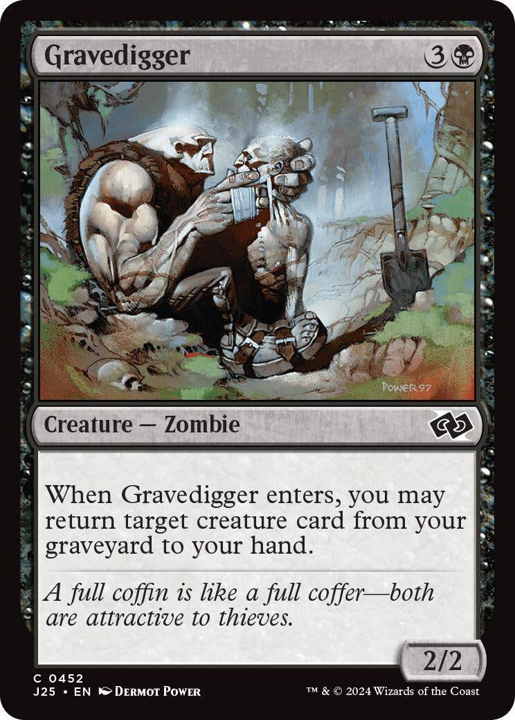 Gravedigger (452) [J25] - MTG Single