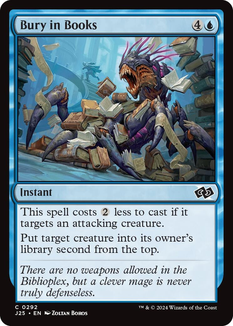 Bury in Books (292) [J25] - MTG Single