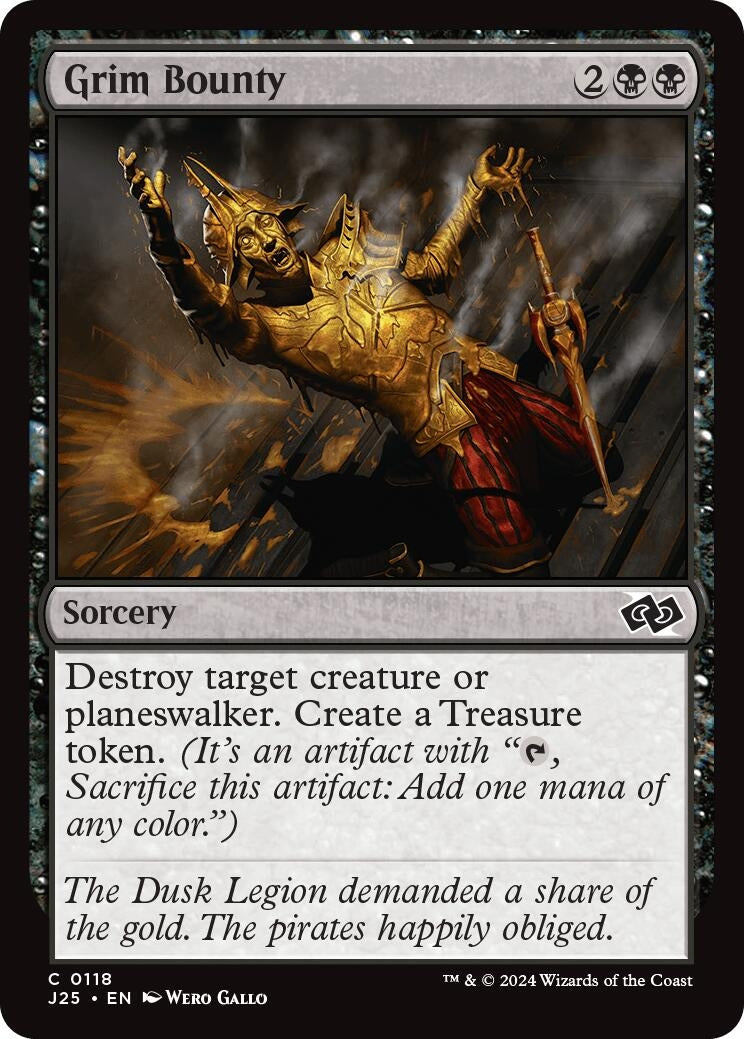 Grim Bounty (118) [J25] - MTG Single