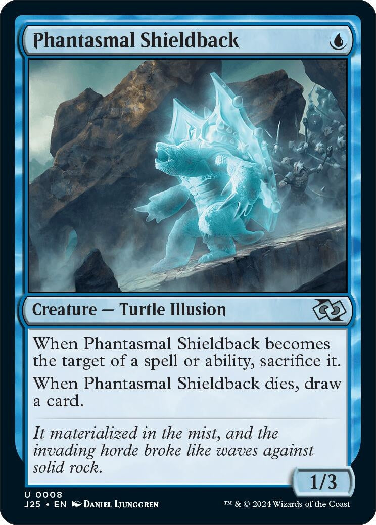 Phantasmal Shieldback (8) [J25] - MTG Single