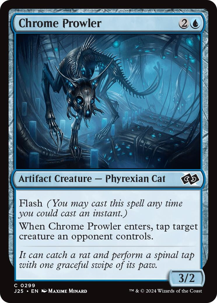 Chrome Prowler (299) [J25] - MTG Single