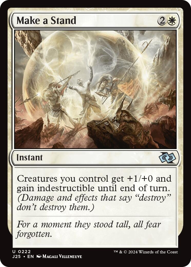 Make a Stand (222) [J25] - MTG Single