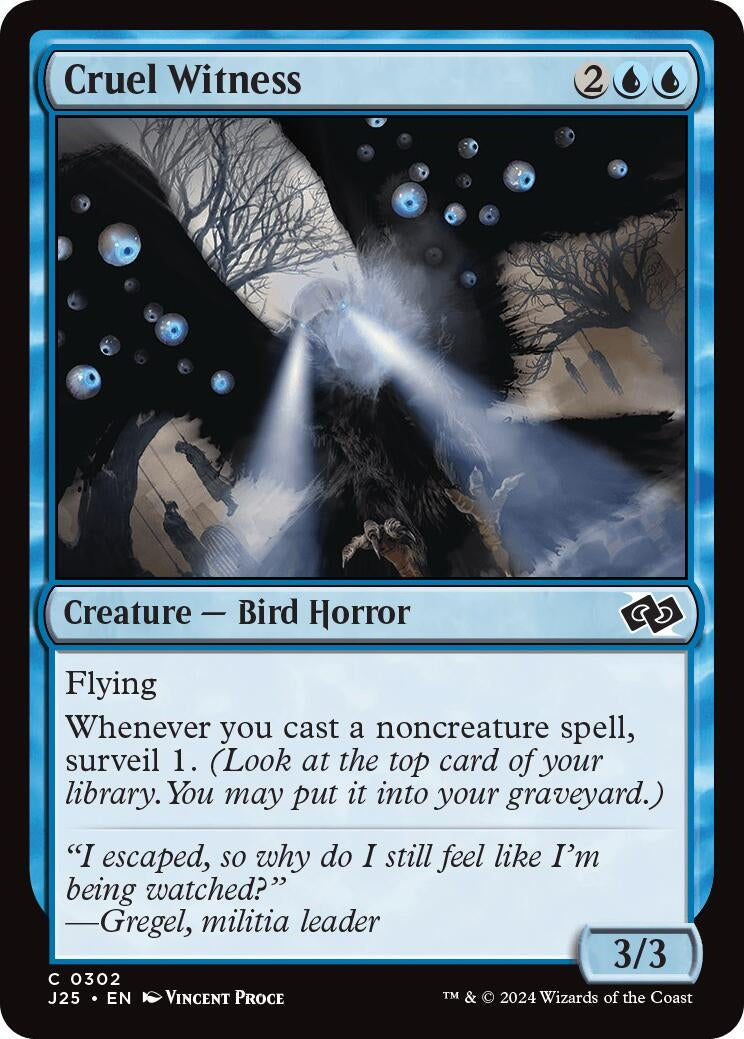 Cruel Witness (302) [J25] - MTG Single