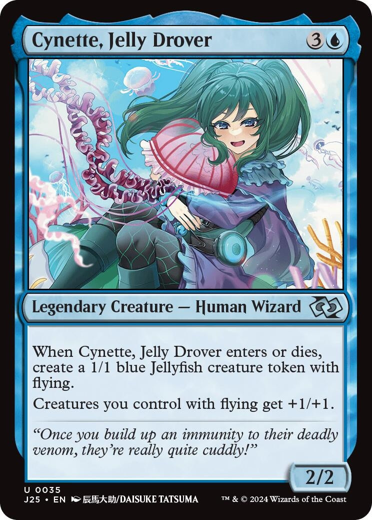 Cynette Jelly Drover (Anime) (35) [J25] - MTG Single