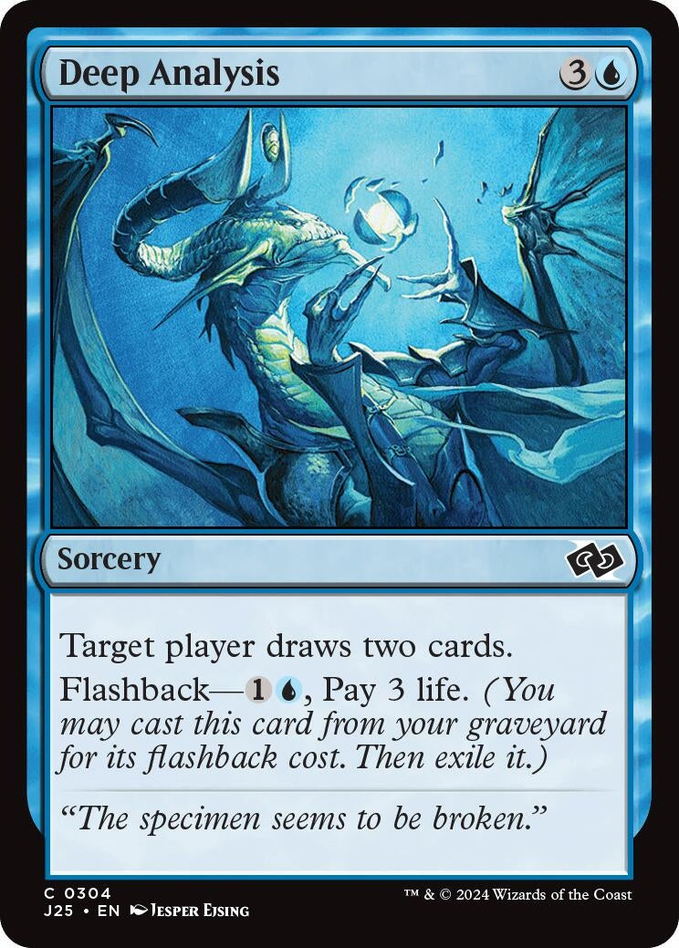 Deep Analysis (304) [J25] - MTG Single