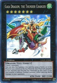 Gaia Dragon the Thunder Charger (46) (GAOV) - YuGiOh Single