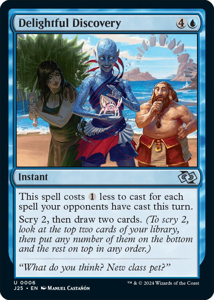 Delightful Discovery (6) [J25] - MTG Single