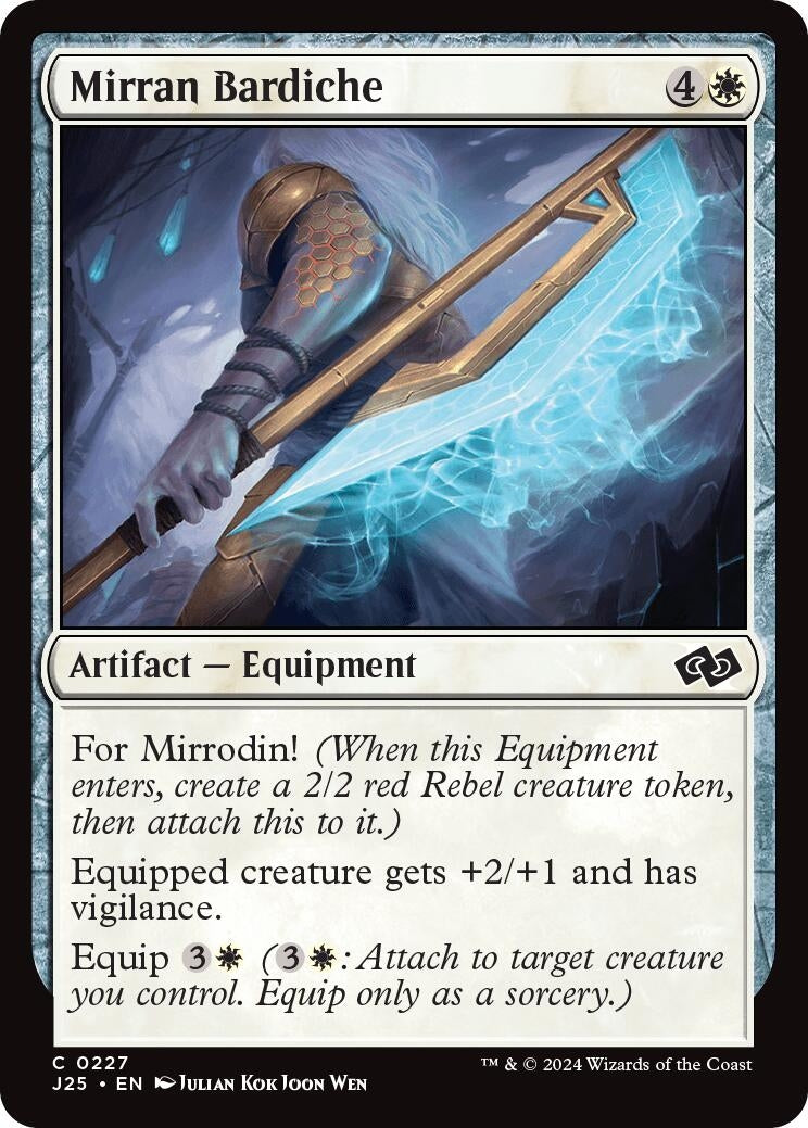 Mirran Bardiche (227) [J25] - MTG Single