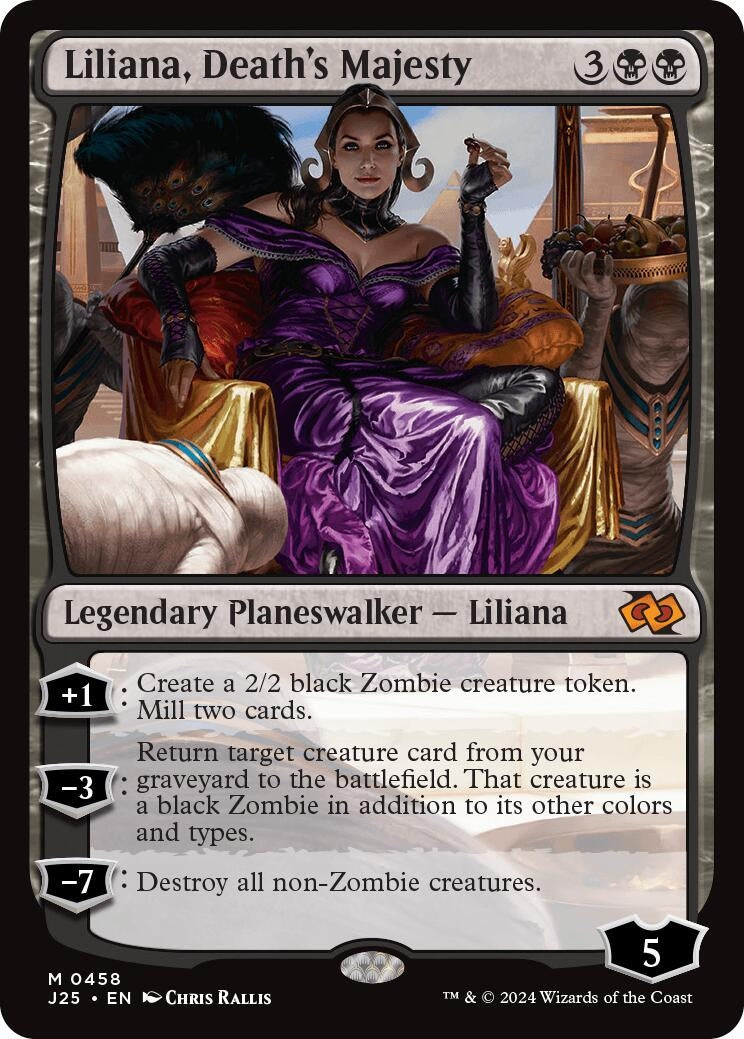 Liliana Death’s Majesty (458) [J25] - MTG Single
