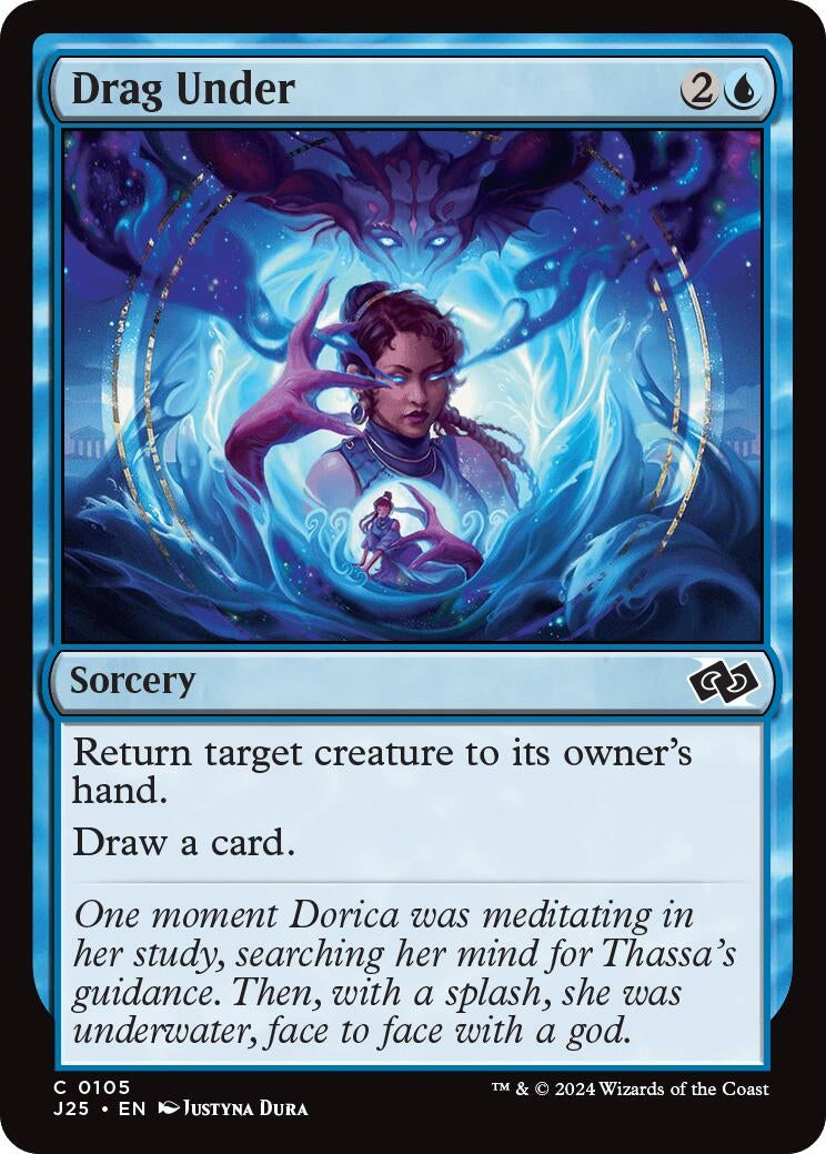 Drag Under (105) [J25] - MTG Single