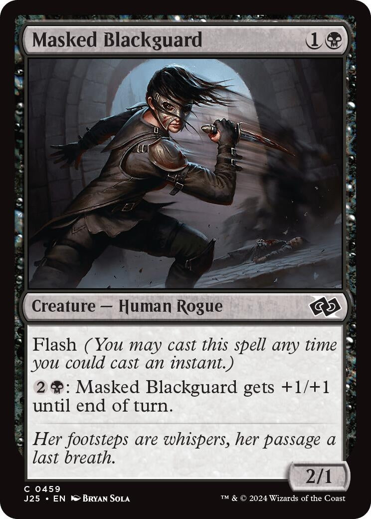 Masked Blackguard (459) [J25] - MTG Single