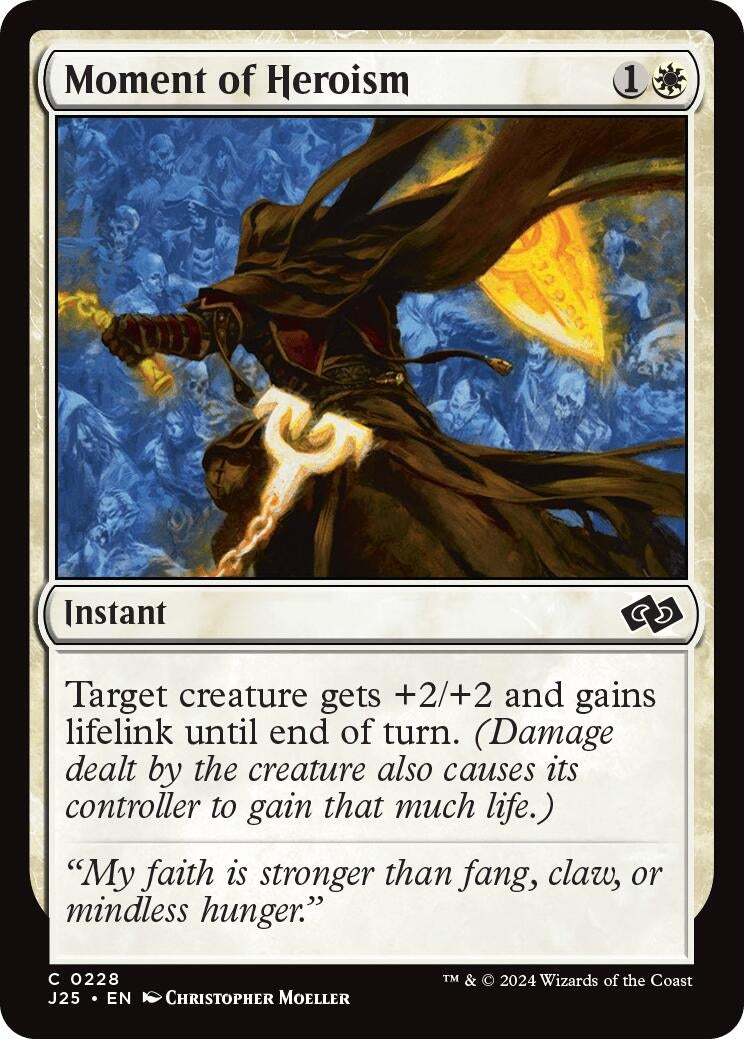 Moment of Heroism (228) [J25] - MTG Single