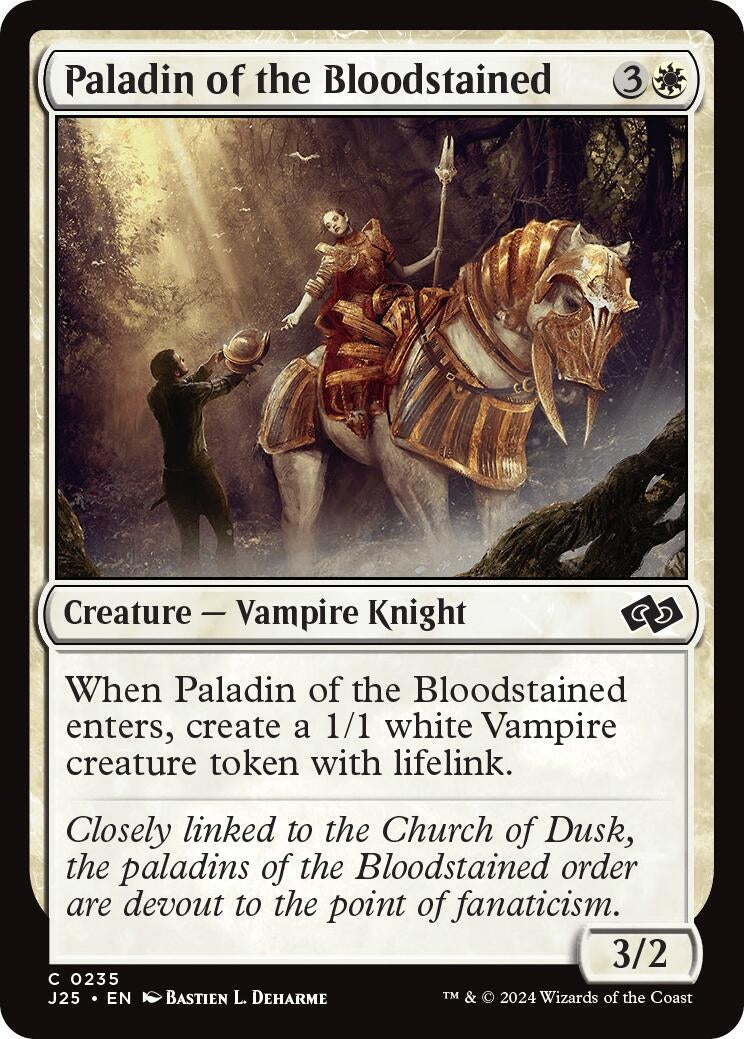 Paladin of the Bloodstained (235) [J25] - MTG Single
