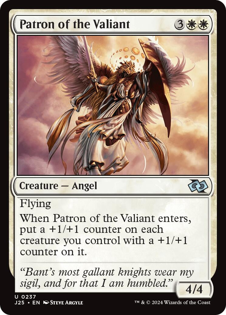Patron of the Valiant (237) [J25] - MTG Single