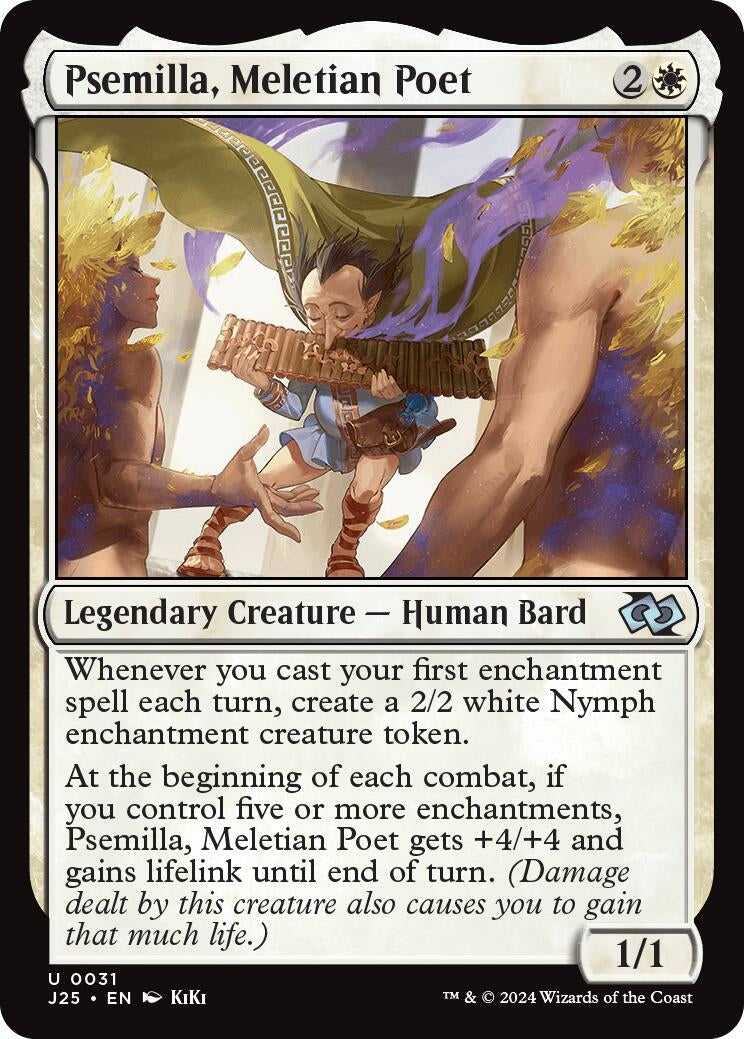 Psemilla Meletian Poet (Anime) (31) [J25] - MTG Single