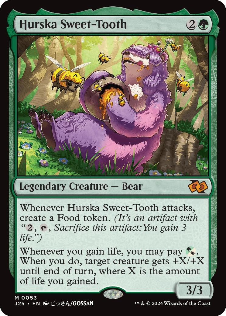 Hurska Sweet-Tooth (53) [J25] - MTG Single
