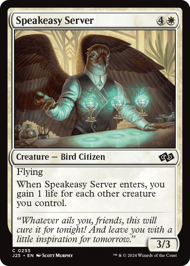 Speakeasy Server (255) [J25] - MTG Single