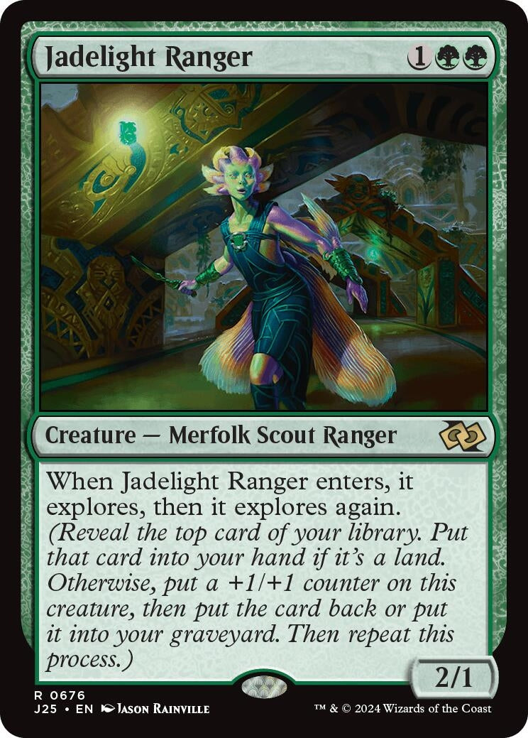 Jadelight Ranger (676) [J25] - MTG Single